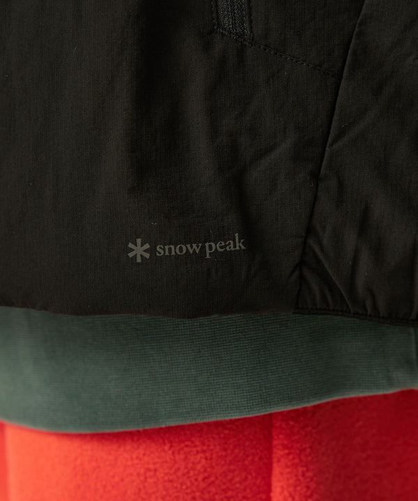 【SNOW PEAK|スノーピーク】BREATHABLE INSULATED VEST/ブリーザブルインシュレーテッドベスト(GREY , BLACK)