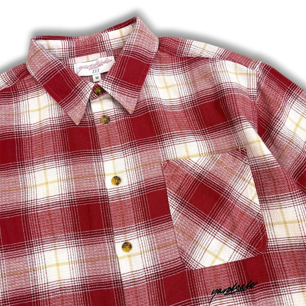 【YARDSALE|ヤードセール】SOUTH BAY SHIRT/サウスバイシャツ(CARDINAL , GREEN)