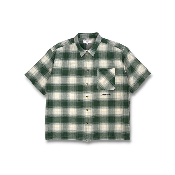 【YARDSALE|ヤードセール】SOUTH BAY SHIRT/サウスバイシャツ(CARDINAL , GREEN)