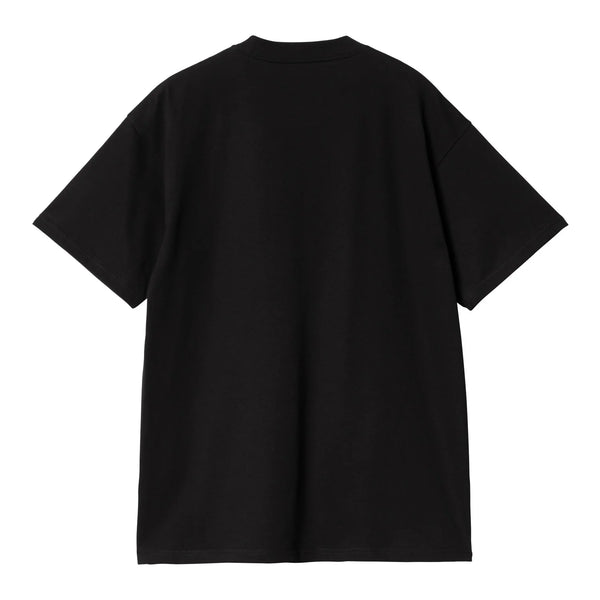 S/S TUBE T-SHIRT /S/S チューブ Tシャツ(BLACK)