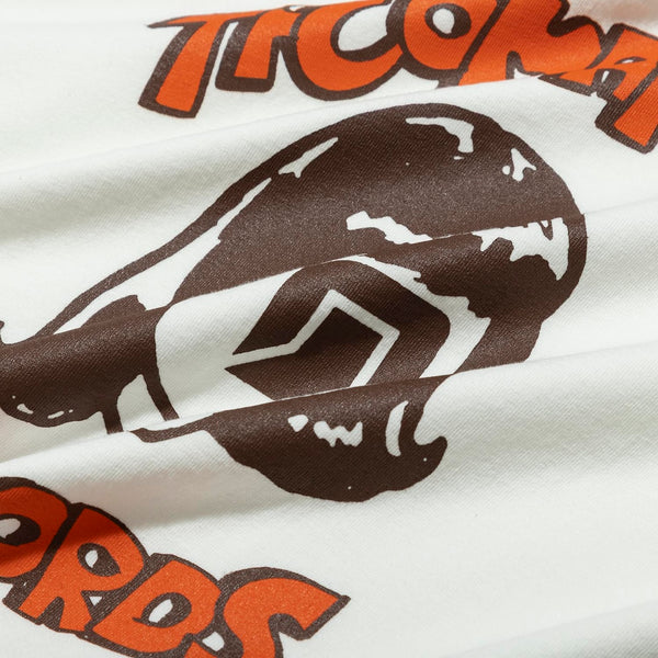 【TACOMA FUJI RECORDS|タコマフジレコード】TACOMA OF NOISE LS TEE(BROWN×ORANGE) 正規取扱店舗 公式オンライン通販 島根 松江 26FW Yunosuke タコマ オブ ノイズ ロングTシャツ