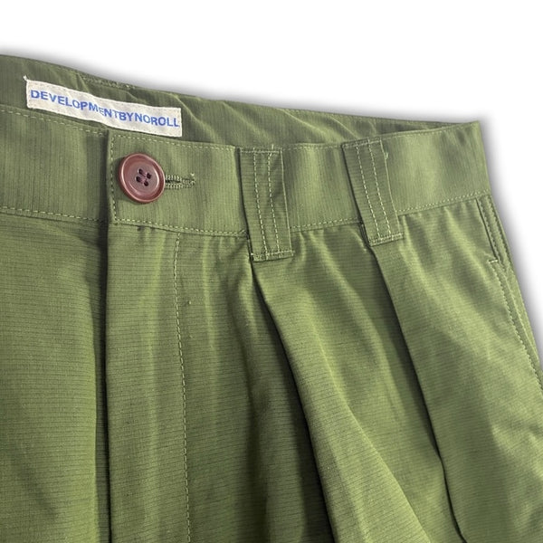 【NOROLL|ノーロール】THICKWALK N.WEATHER PANTS(OLIVE GREEN) 正規取扱店舗 公式オンライン通販 島根 松江 developmentbynoroll