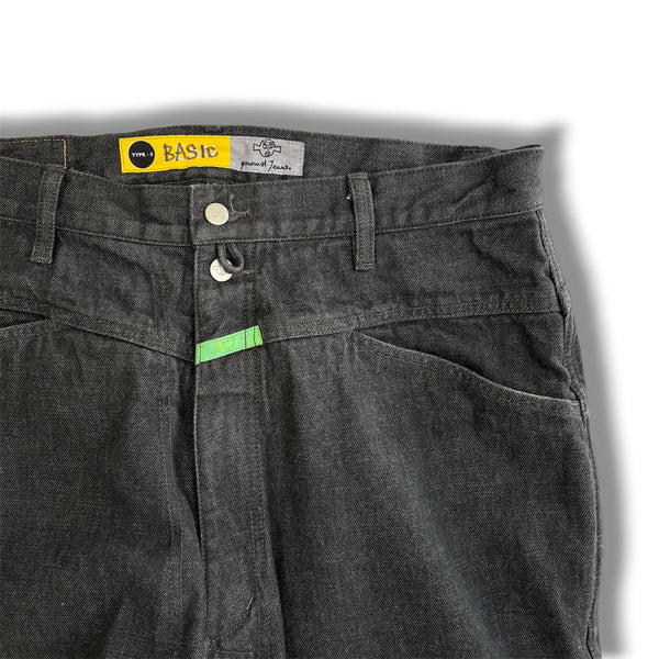 【GOURMET JEANS|グルメジーンズ】TYPE 2 BASIC/タイプ2ベーシック(CHARCOAL) 正規取扱店舗 公式オンライン通販 島根 松江 26FW デニム ジーンズ