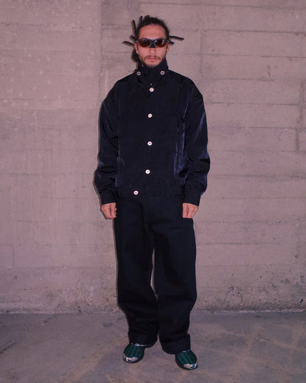 【BRAIN DEAD|ブレインデッド】TITAN BOMBER JACKET/タイタンボンバージャケット(BLACK)