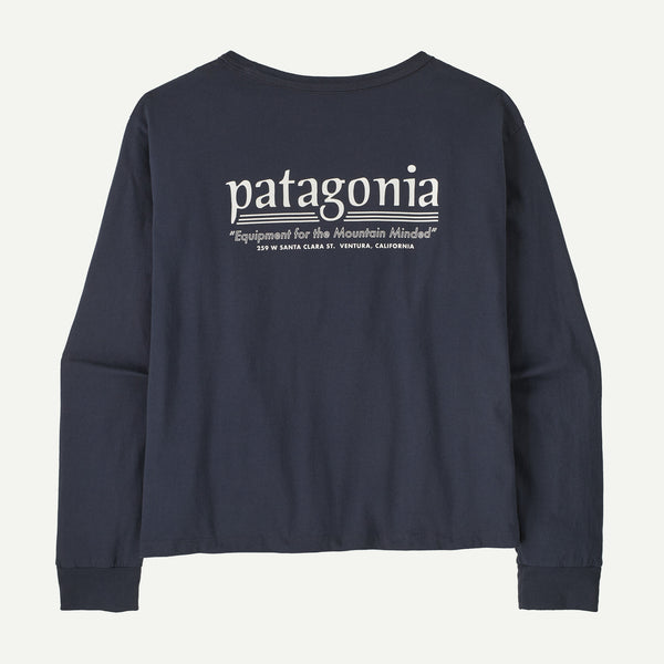 【PATAGONIA|パタゴニア】W'S L/S HUT TRIPPER EASY CUT T-SHIRT/ウィメンズ L/S ハット トリッパー イージカットTシャツ(UDNL , SMDB) 正規取扱店舗 公式オンライン通販 島根 松江 アウトドア