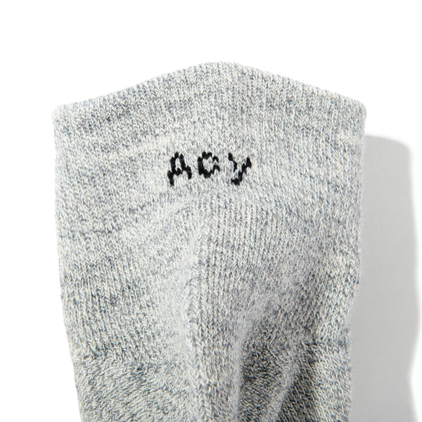 【ACY|エーシー】2 - PACK M.SHORT SOCKS/2パックメリノショートソックス(WHITE&GRAY) - STREAM【ACY|エーシー】2 - PACK M.SHORT SOCKS/2パックメリノショートソックス(WHITE&GRAY)STREAMONE SIZE