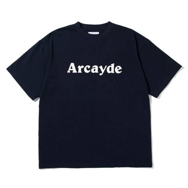 【ACY|エーシー】ARCAYDE TEE/アーケードTシャツ(WHITE , NAVY) - STREAM【ACY|エーシー】ARCAYDE TEE/アーケードTシャツ(WHITE , NAVY)STREAMNAVYM