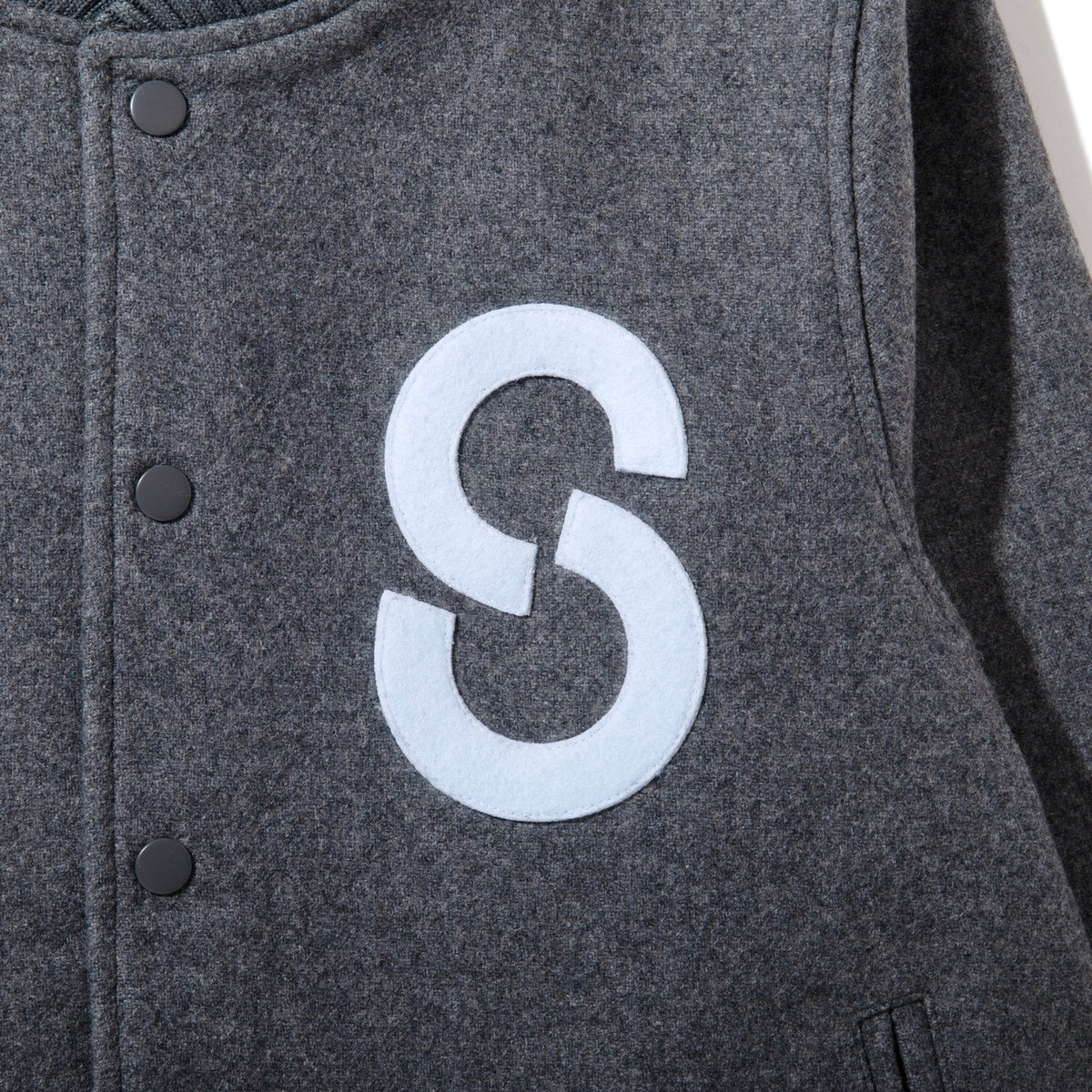 エーシー バーシティジャケット GRAY - おしゃれなJACKETSでスタイル 