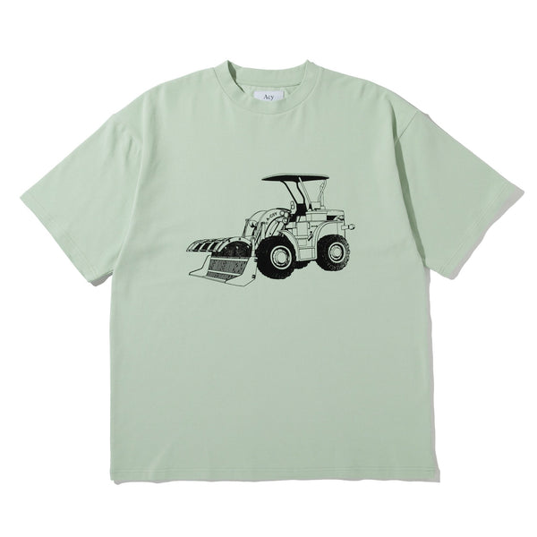 【ACY|エーシー】JYUKI TEE/ジュウキティー(WHITE,MINT) - STREAM【ACY|エーシー】JYUKI TEE/ジュウキティー(WHITE,MINT)STREAMMINTM