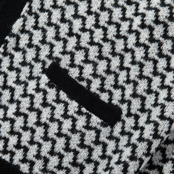 【ACY|エーシー】KPATTERN CARDIGAN/パターンカーディガン(BLACK) - STREAM【ACY|エーシー】KPATTERN CARDIGAN/パターンカーディガン(BLACK)STREAMBLACKL