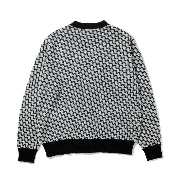 【ACY|エーシー】KPATTERN CARDIGAN/パターンカーディガン(BLACK) - STREAM【ACY|エーシー】KPATTERN CARDIGAN/パターンカーディガン(BLACK)STREAMBLACKL