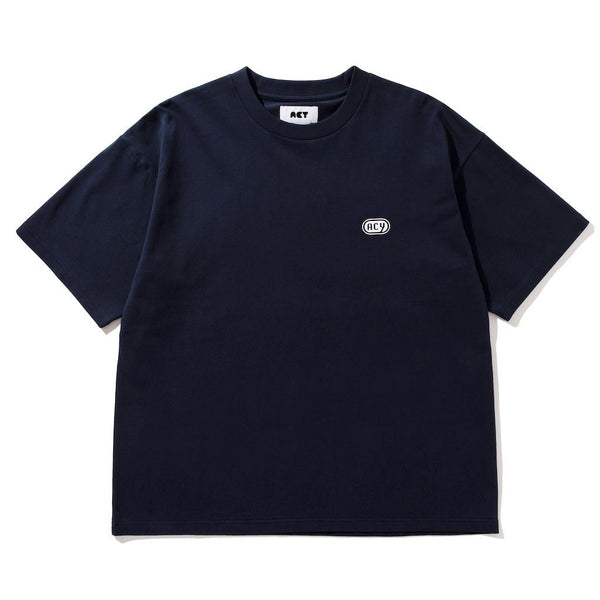 【ACY|エーシー】LIGHT TEE/ライトTシャツ(NAVY , WHITE) - STREAM【ACY|エーシー】LIGHT TEE/ライトTシャツ(NAVY , WHITE)STREAMWHITEM