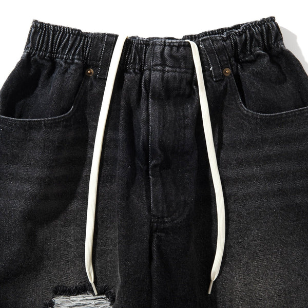 【ACY|エーシー】SCRATCH DENIM PANTS/スクラッチデニムパンツ(BLACK) - STREAM【ACY|エーシー】SCRATCH DENIM PANTS/スクラッチデニムパンツ(BLACK)STREAMBLACKL