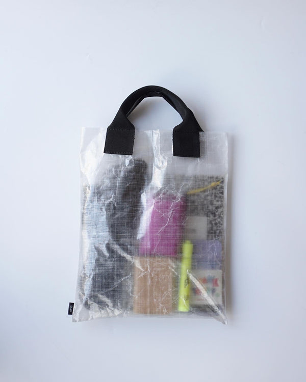 【STAN | スタン】DCF SHORT HANDLE BAG/DCF ショートハンドルバッグ(CLEAR)