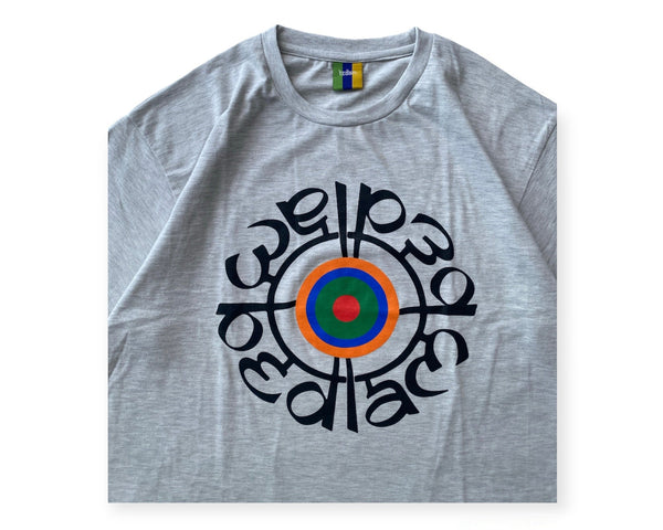 【BEDLAM|ベドラム】INDIA TARGET TEE/インディアターゲットティー(ASH) - STREAM【BEDLAM|ベドラム】INDIA TARGET TEE/インディアターゲットティー(ASH)STREAML