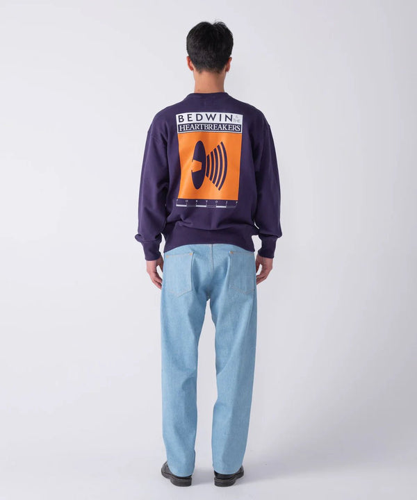 【BEDWIN |ベドウィン】L/S PRINTED C - NECK SWEAT "M.GORE"/L/S プリンテッドC - ネックスウェット"M.GORE"(NAVY) - STREAM【BEDWIN |ベドウィン】L/S PRINTED C - NECK SWEAT "M.GORE"/L/S プリンテッドC - ネックスウェット"M.GORE"(NAVY)STREAMNAVY3(L)