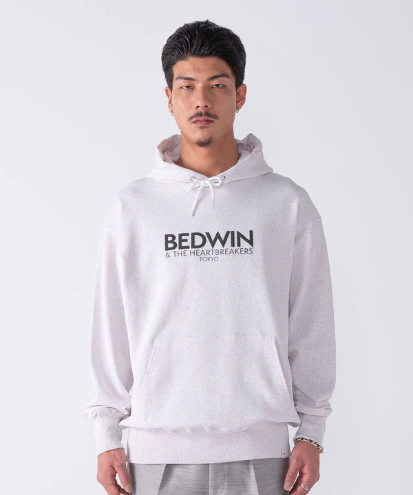【BEDWIN |ベドウィン】L/S PRINTED HOODIE "RIDLEY"/L/S プリンテッドフーディー"RIDLEY"(GRAY,BLACK) - STREAM【BEDWIN |ベドウィン】L/S PRINTED HOODIE "RIDLEY"/L/S プリンテッドフーディー"RIDLEY"(GRAY,BLACK)STREAMGRAY2(M)