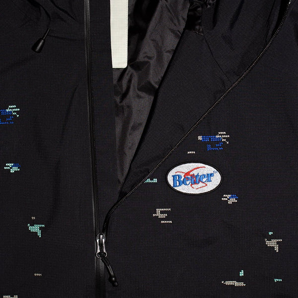 【Better | ベター】AOI SHELL JACKET/葵シェルジャケット(BLACK) - STREAM【Better | ベター】AOI SHELL JACKET/葵シェルジャケット(BLACK)STREAMM