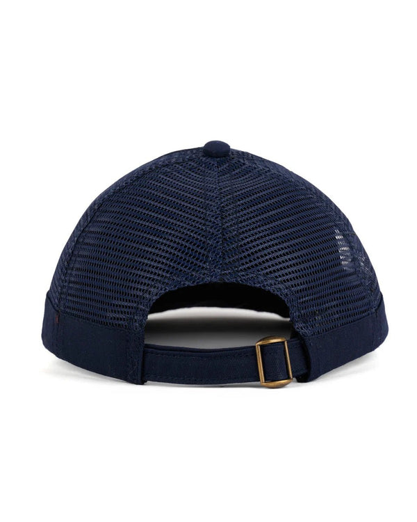 【BRAIN DEAD|ブレインデッド】LOGOHEAD LONG BRIM/ロゴヘッドロングブリム(NAVY) - STREAM【BRAIN DEAD|ブレインデッド】LOGOHEAD LONG BRIM/ロゴヘッドロングブリム(NAVY)STREAMONE SIZE