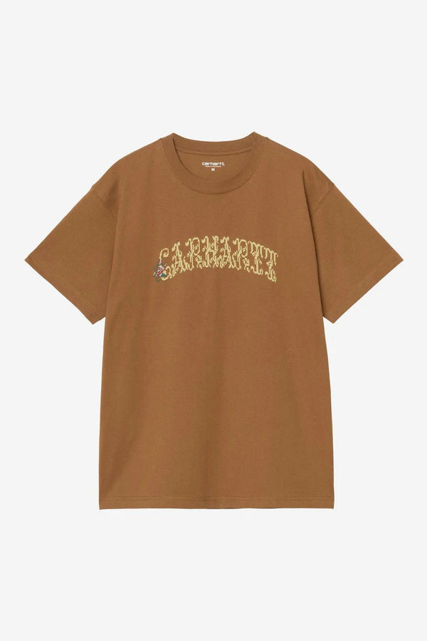 【CARHARTT WIP|カーハートWIP】MONOGRAM T - SHIRT/モノグラムTシャツ(HAMILTON BROWN , WHITE) - STREAM【CARHARTT WIP|カーハートWIP】MONOGRAM T - SHIRT/モノグラムTシャツ(HAMILTON BROWN , WHITE)STREAMHAMILTON BROWNS