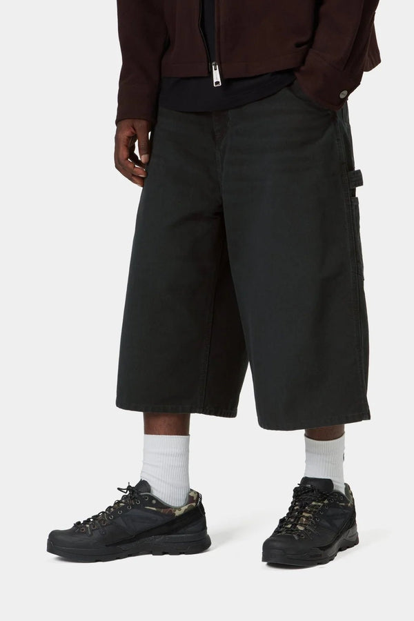 【CARHARTT WIP|カーハートWIP】OG SINGLE KNEE LONG SHORT(BLACK STONE CANVAS) 正規取扱店舗 公式オンライン通販 島根 松江 ロング ショーツ 26FW シングルニー