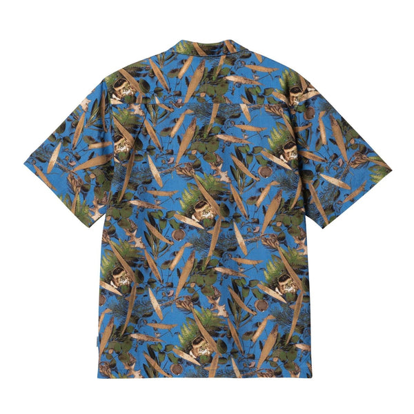 【CARHARTT WIP|カーハートWIP】S/S LUMEN SHIRT/ルーメンシャツ(LUMEN PRINT, BLUE) - STREAM【CARHARTT WIP|カーハートWIP】S/S LUMEN SHIRT/ルーメンシャツ(LUMEN PRINT, BLUE)STREAMM