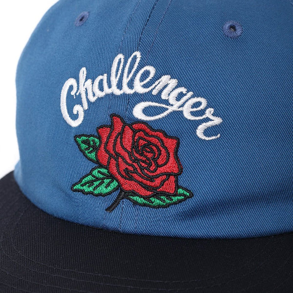 【CHALLENGER|チャレンジャー】CLASSIC ROSE CAP/クラッシックローズキャップBLACK,BLUE×BLACK) - STREAM【CHALLENGER|チャレンジャー】CLASSIC ROSE CAP/クラッシックローズキャップBLACK,BLUE×BLACK)STREAMBLUE