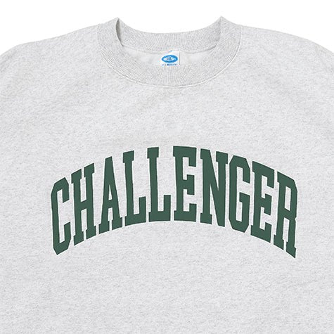 【CHALLENGER|チャレンジャー】COLLEGE C/N SWEAT (GRAY,BLACK)