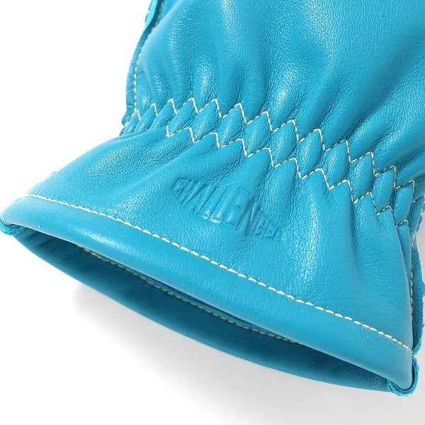 【CHALLENGER|チャレンジャー】LEATHER GLOVE/レザーグローブ(TURQUOISE)