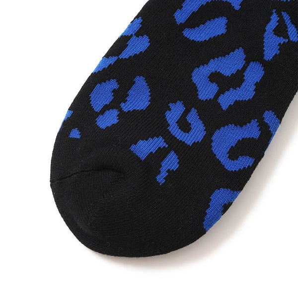 【CHALLENGER|チャレンジャー】LEOPARD SOCKS/レオパードソックス(BLACK/BLUE,OLIVE/BLACK)