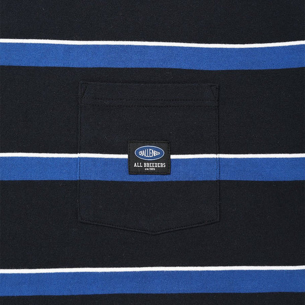 【CHALLENGER|チャレンジャー】L/S AUTHENTIC BORDER TEE(NAVY,BLACK)