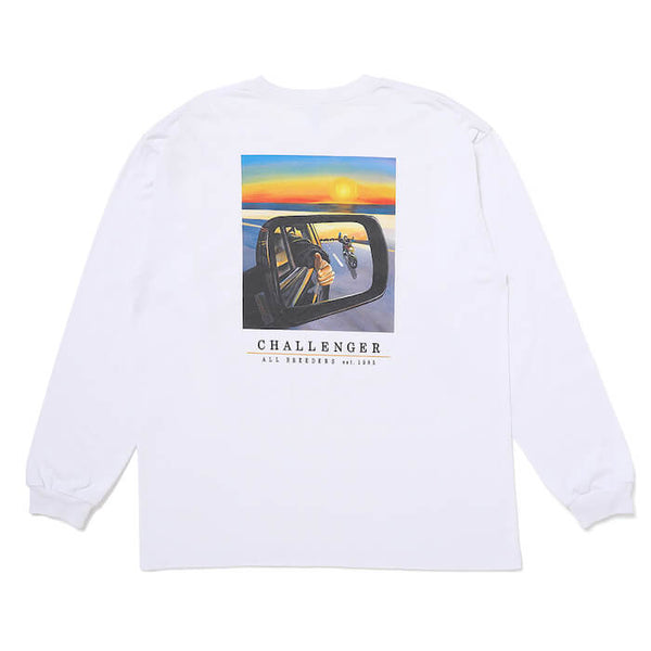 【CHALLENGER|チャレンジャー】L/S SUNSET DRIVE TEE/L/SサンセットドライブTEE (WHITE, BLACK) - STREAM【CHALLENGER|チャレンジャー】L/S SUNSET DRIVE TEE/L/SサンセットドライブTEE (WHITE, BLACK)STREAMWHITEM