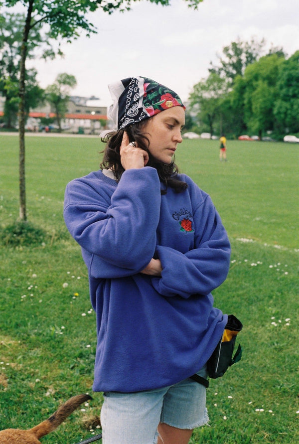 【CHALLENGER|チャレンジャー】ROSE C/N FLEECE/ローズC/Nフリース(BLUE,CHARCOAL,BLACK) - STREAM【CHALLENGER|チャレンジャー】ROSE C/N FLEECE/ローズC/Nフリース(BLUE,CHARCOAL,BLACK)STREAMBLACKM