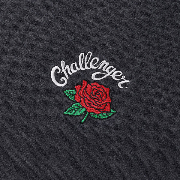 【CHALLENGER|チャレンジャー】ROSE ZIP HOODIE/ローズジップフーディー(BLACK, GRAY) - STREAM【CHALLENGER|チャレンジャー】ROSE ZIP HOODIE/ローズジップフーディー(BLACK, GRAY)STREAMBLACKM