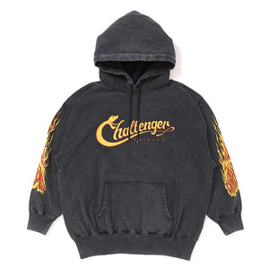 【CHALLENGER|チャレンジャー】SNAKING LOGO HOODIE /スネーキングロゴフーディー(BLACK) - STREAM【CHALLENGER|チャレンジャー】SNAKING LOGO HOODIE /スネーキングロゴフーディー(BLACK)STREAMBLACKM