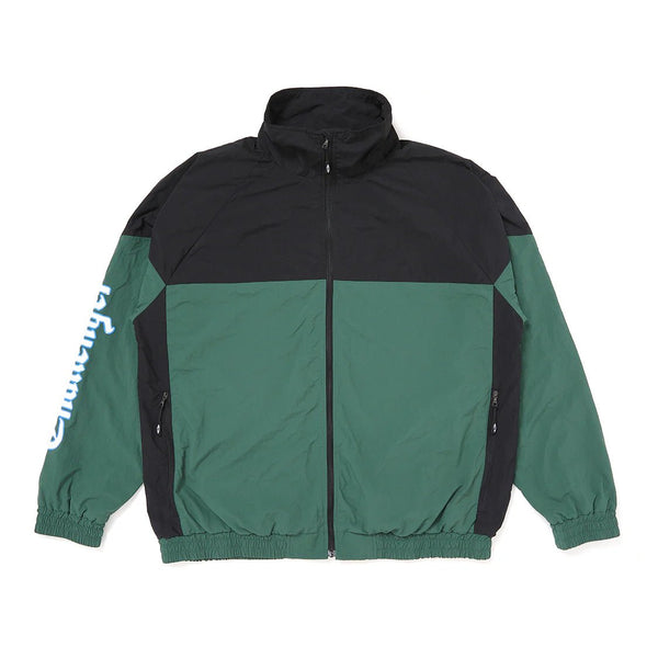 【CHALLENGER|チャレンジャー】TRACK ZIP JACKET/トラックジップジャケット(GREEN×BLACK,BLACK) - STREAM【CHALLENGER|チャレンジャー】TRACK ZIP JACKET/トラックジップジャケット(GREEN×BLACK,BLACK)STREAMGREENM