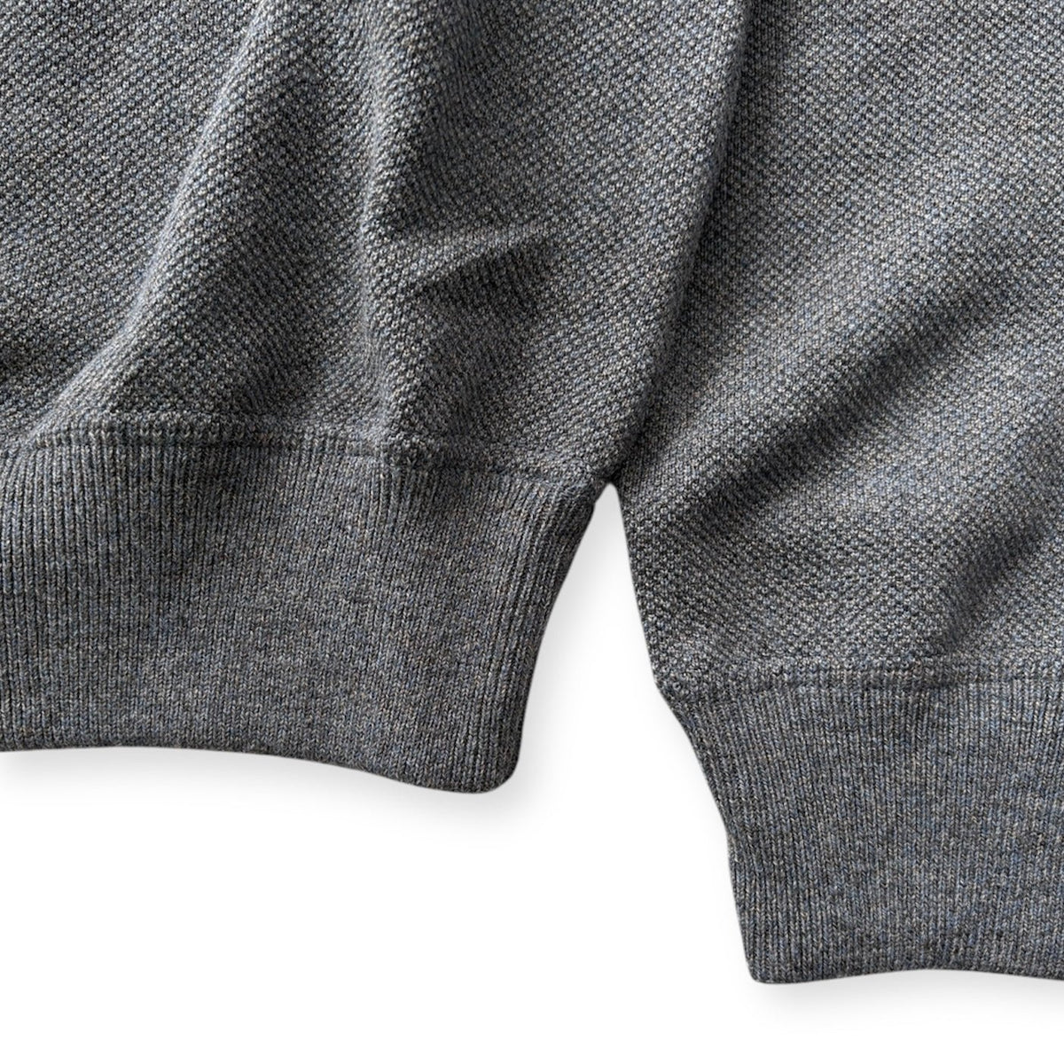 CREPUSCULE|クレプスキュール COTTON WOOL MOSS STITCH SKIPPER 正規 