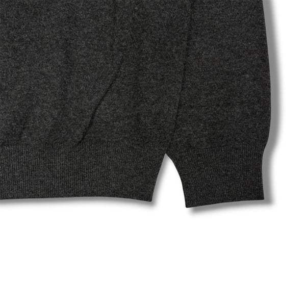【CREPUSCULE|クレプスキュール】KNIT POLO/ニットポロ(WHITE , GRAY , BLACK) 正規取扱店舗 公式オンライン通販 島根 松江 26FW