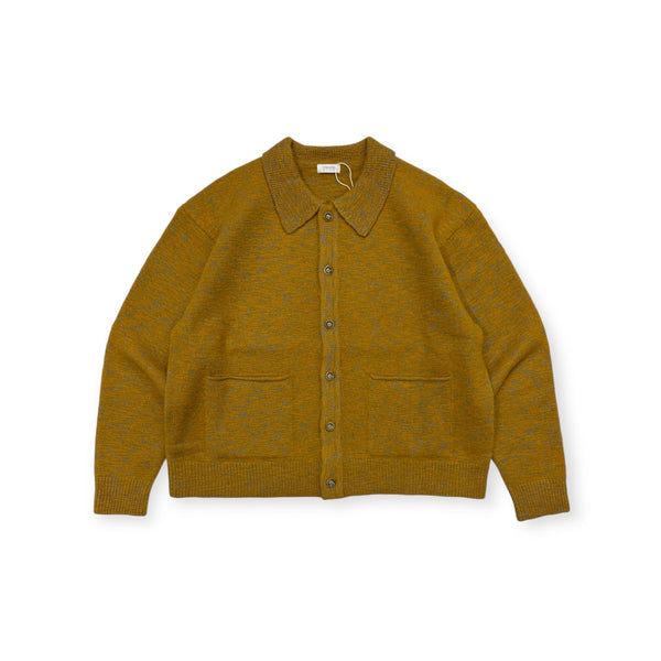 【CREPUSCULE|クレプスキュール】M - G POLO CARDIGAN/M - Gポロカーディガン(GREY×GREEN , GREY×MUSTARD , GREY×BROWN) - STREAM【CREPUSCULE|クレプスキュール】M - G POLO CARDIGAN/M - Gポロカーディガン(GREY×GREEN , GREY×MUSTARD , GREY×BROWN)STREAMGREY×MUSTARD0