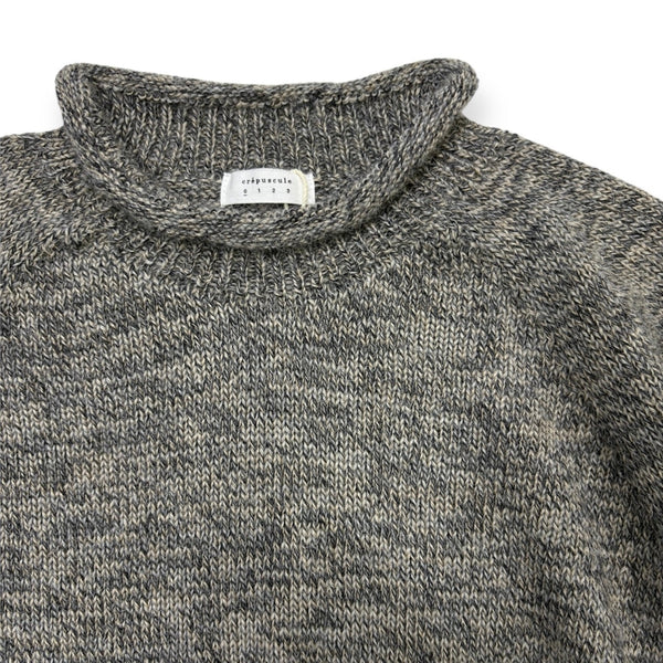【CREPUSCULE|クレプスキュール】W/G ALPACA PULLOVER/アルパカプルオーバー(GREY) - STREAM【CREPUSCULE|クレプスキュール】W/G ALPACA PULLOVER/アルパカプルオーバー(GREY)STREAMGREY0