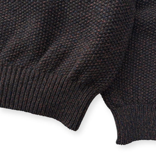 【CREPUSCULE|クレプスキュール】WOOL KANOKO P/0/ウールカノコ プルオーバー(WINE , GREEN , BLACK) - STREAM【CREPUSCULE|クレプスキュール】WOOL KANOKO P/0/ウールカノコ プルオーバー(WINE , GREEN , BLACK)STREAMBLACK0