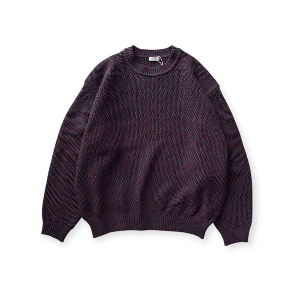 【CREPUSCULE|クレプスキュール】WOOL KANOKO P/0/ウールカノコ プルオーバー(WINE , GREEN , BLACK) - STREAM【CREPUSCULE|クレプスキュール】WOOL KANOKO P/0/ウールカノコ プルオーバー(WINE , GREEN , BLACK)STREAMGREEN0