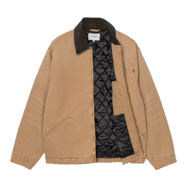 【CARHARTT WIP|カーハートWIP】OG DETROIT JACKET/OGデトロイトジャケット(HBROWN/TOBACCO STONECANVA , TOBACCO/BLACK STONECANVA)