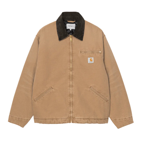 【CARHARTT WIP|カーハートWIP】OG DETROIT JACKET/OGデトロイトジャケット(HBROWN/TOBACCO STONECANVA , TOBACCO/BLACK STONECANVA)
