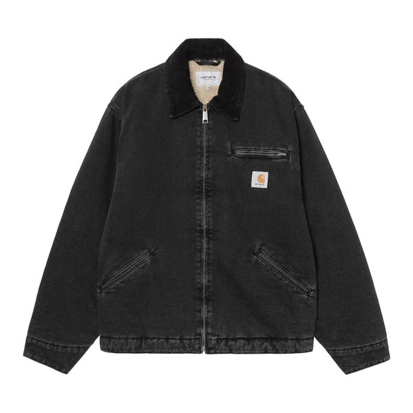 【CARHARTT WIP|カーハートWIP】OG DETROIT JACKET/OGデトロイトジャケット(BLACK/BLACK STONE WASHED)