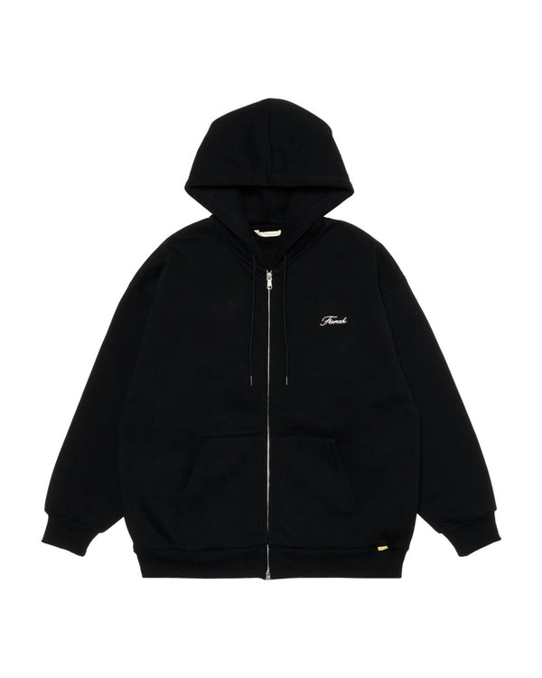 【FARAH|ファーラー】APPLIED LOGO ZIP UP HOODIE"SCRIPT LOGO"/アプライドロゴジップアップフーディー”スクリプトロゴ”(BROWN , NAVY , BLACK) - STREAM【FARAH|ファーラー】APPLIED LOGO ZIP UP HOODIE"SCRIPT LOGO"/アプライドロゴジップアップフーディー”スクリプトロゴ”(BROWN , NAVY , BLACK)STREAMBLACKM