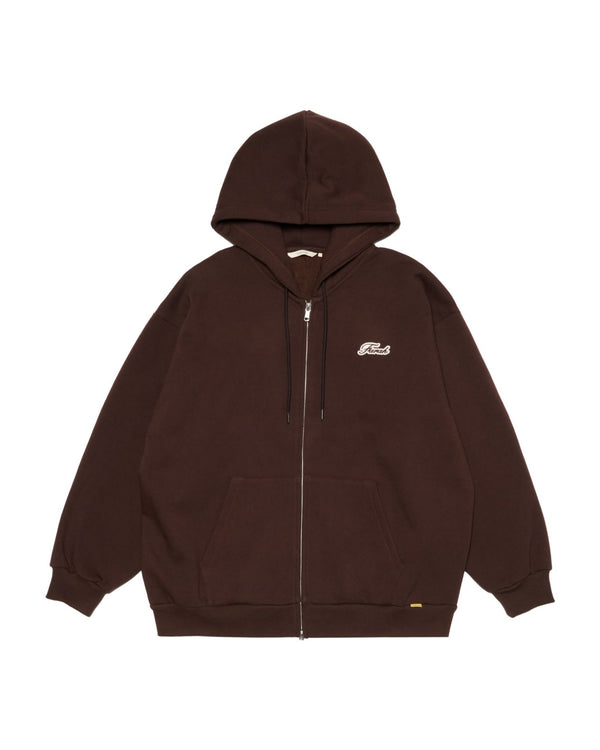 【FARAH|ファーラー】APPLIED LOGO ZIP UP HOODIE"SCRIPT LOGO"/アプライドロゴジップアップフーディー”スクリプトロゴ”(BROWN , NAVY , BLACK) - STREAM【FARAH|ファーラー】APPLIED LOGO ZIP UP HOODIE"SCRIPT LOGO"/アプライドロゴジップアップフーディー”スクリプトロゴ”(BROWN , NAVY , BLACK)STREAMBROWNM