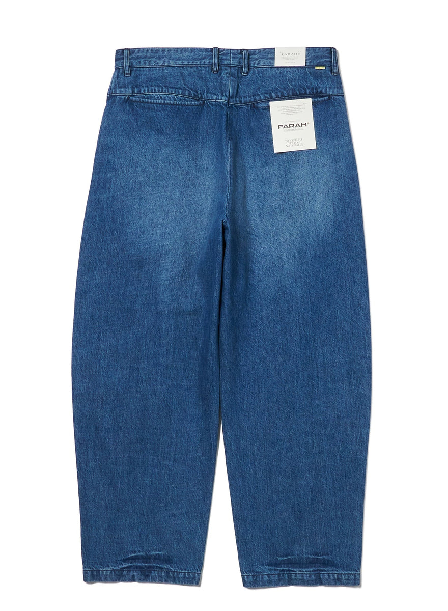FARAH ファーラー ブリーチデニム 32/30 Curved Wide Pants | FARAH(ファーラー) / パンツ デニムパンツ