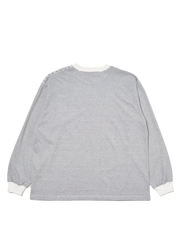【FARAH|ファーラー】MULTI STRIPED L/S TEE/マルチストライプL/Sティー(WHITE) - STREAM【FARAH|ファーラー】MULTI STRIPED L/S TEE/マルチストライプL/Sティー(WHITE)STREAMM