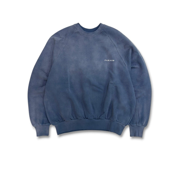 【FARAH|ファーラー】VINTAGE CREWNECK SWEATSHIRT/ヴィンテージクルーネックスウェットシャツ(ORANGE , YELLOW , BLUE GREY) - STREAM【FARAH|ファーラー】VINTAGE CREWNECK SWEATSHIRT/ヴィンテージクルーネックスウェットシャツ(ORANGE , YELLOW , BLUE GREY)STREAMBLUE GREYS
